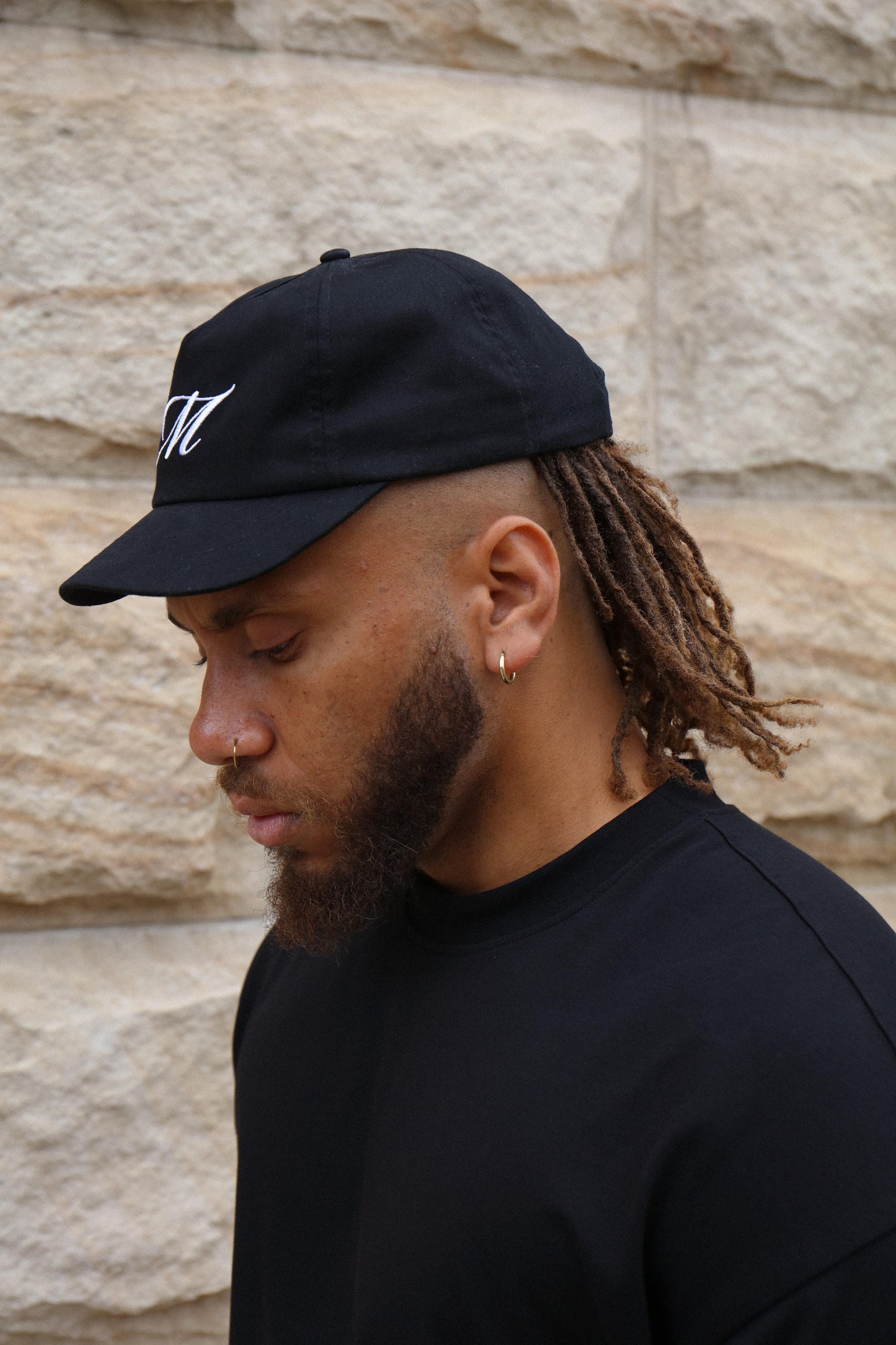 M Embroidered Cap