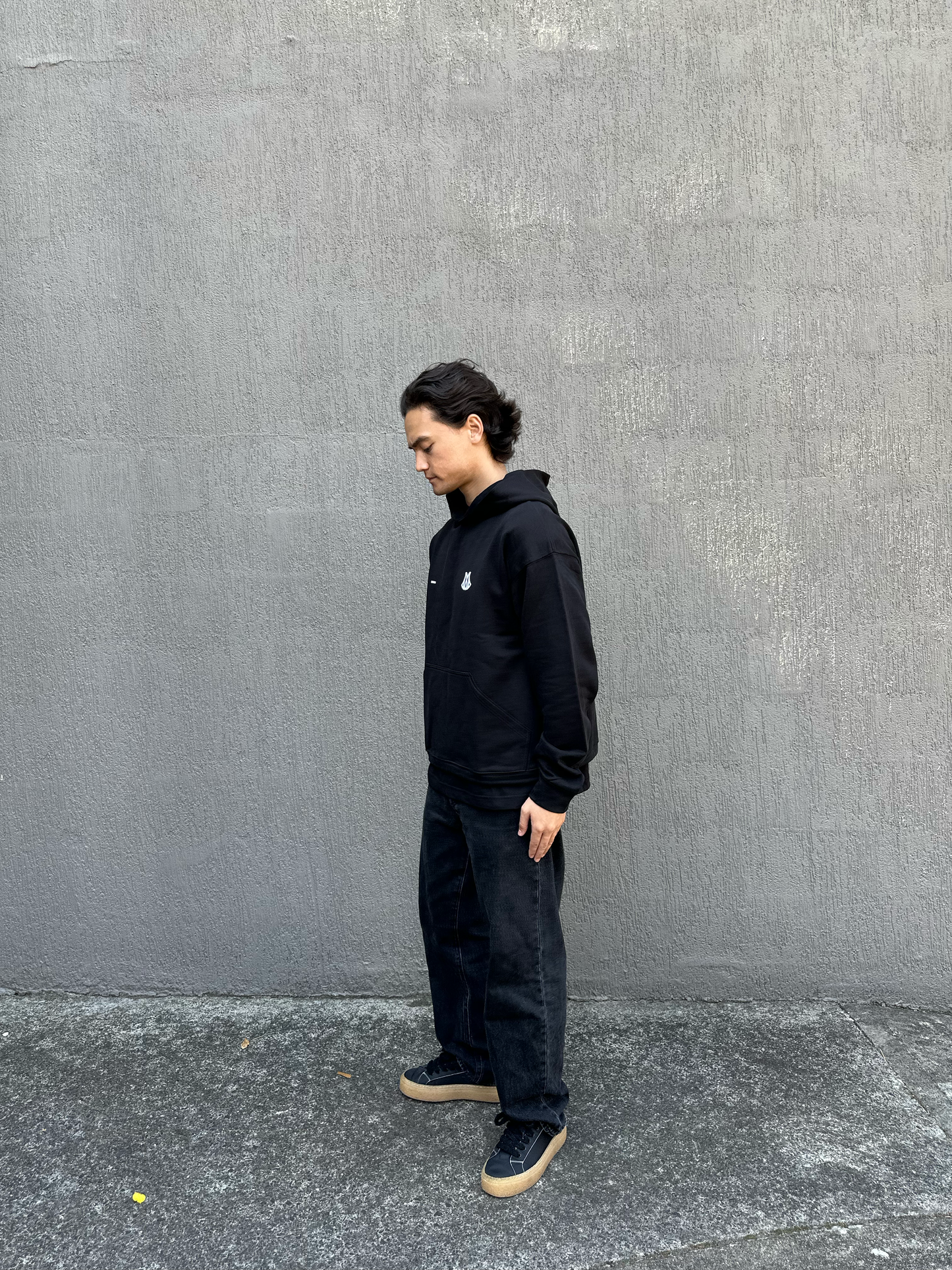 Monogram Drawstring Hoodie