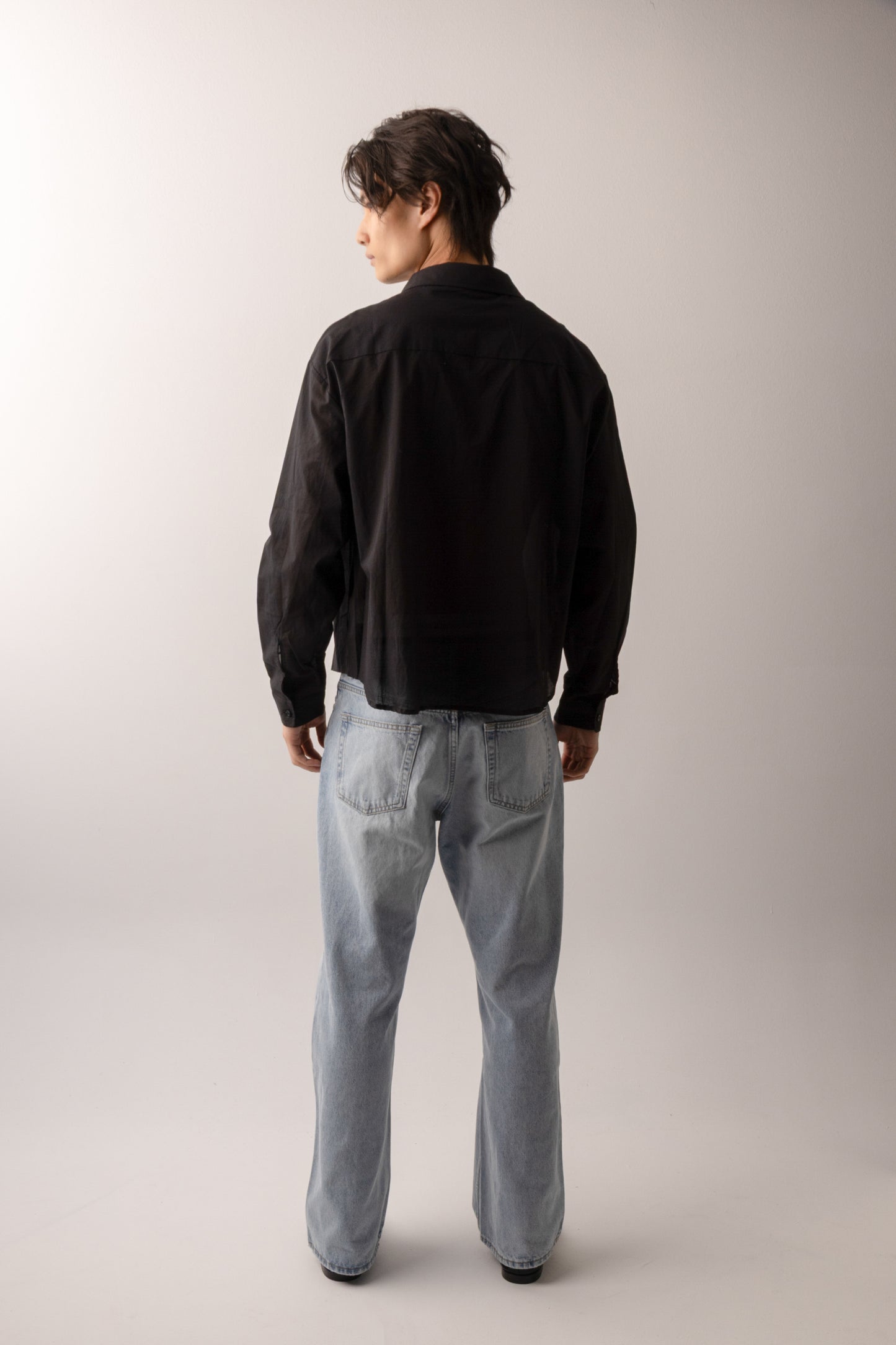 NOSTALGIA OVERSHIRT BLACK