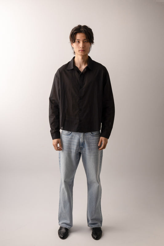 NOSTALGIA OVERSHIRT BLACK