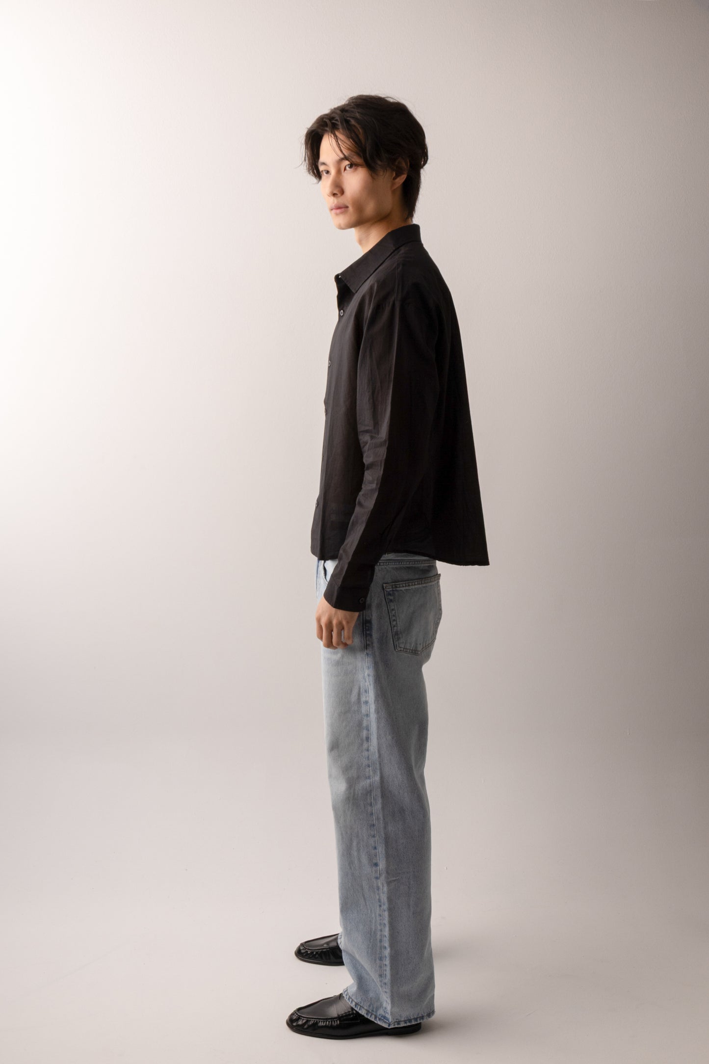 NOSTALGIA OVERSHIRT BLACK